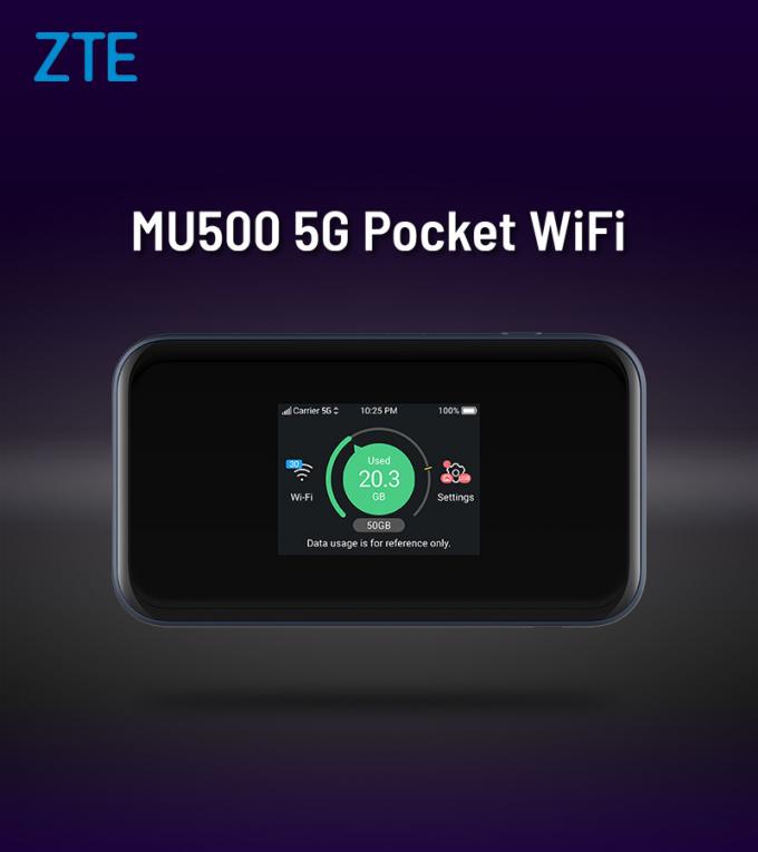 Oryginalny ZTE MU500 ZTE 5G Wi-Fi Pro Router 5G mm & sub 6GHz 4G CAT20 WiFi 6 + port LAN 0