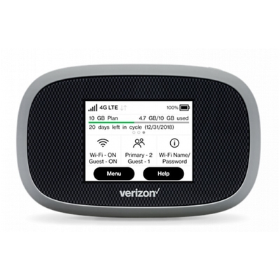Inseego Verizon Jetpack MiFi 8800L Globalny mobilny hotspot LTE 4400 mAh Bateria