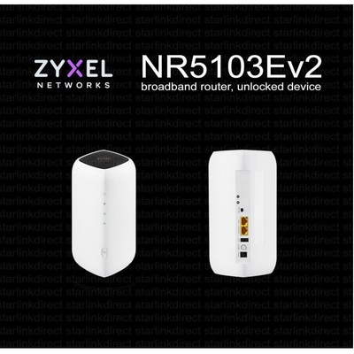 Zyxel NR5103EV2 5G NR Router wewnętrzny z prędkością transmisji 4,7 Gbps