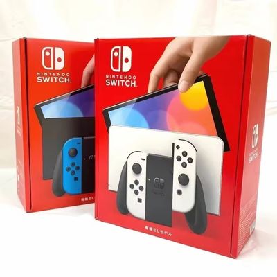 kupować Konsola OLED o pojemności 32 GB z niebieskim neonem i 3000 wbudowanymi grami dla Nintendo Switch Controller Konsola ładowarka Kabel zasilania załączony online manufacture