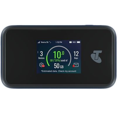 kupować MU500 dla urządzeń ZTE 5G Wifi Pro 4500mAh Bateria 2,4 cali Router kolorowy z ekranem dotykowym do 30 urządzeń online manufacture