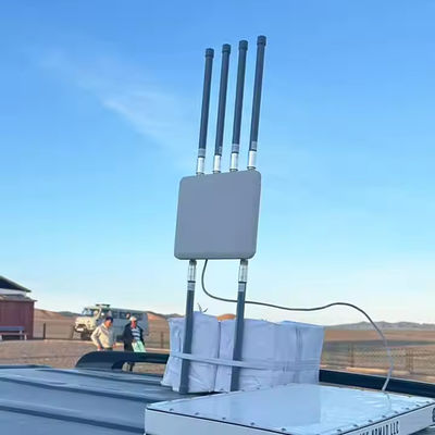 kupować Zewnętrzny stopień przemysłowy 20Km Długa odległość 2.4G 5.2G 5.8G Tri-Band 5400Mbps Wifi 6 Router Wireless Ap Wifi Zewnętrzny punkt dostępu online manufacture
