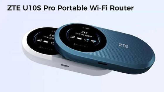 kupować Odblokowany ZTE U10S Pro Przenośny bezprzewodowy WiFi 229Mbps 4G LTE Router Mini Outdoor Modem Hotspot Z slotem do karty SIM 3000mAh online manufacture