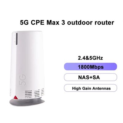 kupować 5G CPE Max 3 Outdoor Outdoor Mesh Wireless Unlocked LTE 5G CPE Hotspot Router Wifi 6 Routers online manufacture