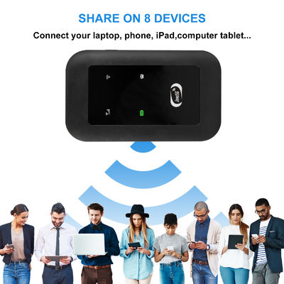 kupować Wysokiej prędkości MF800 Hotspoty CAT4 Routery bezprzewodowe Slot SIMCard Przenośny 150mbps Hotspot mobilny 4g Lte Router Wi-Fi online manufacture