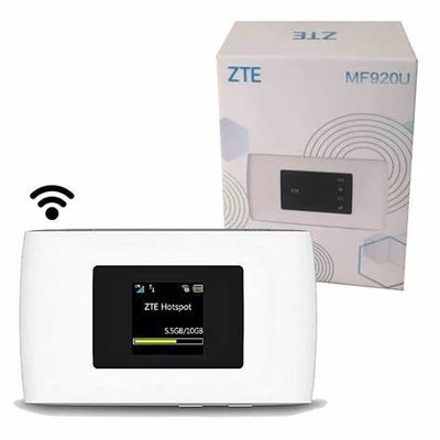 Router Wi-Fi 4G LTE ZTE MF920U D680 Router Rmakita Zapasowe zasilanie routera