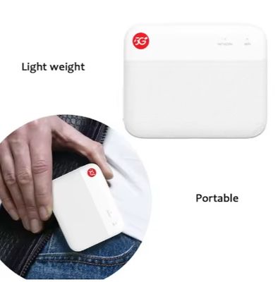 ZTE F50 5G Pocket Wi-Fi Router 1.6Gbps USB Type-C 4G LTE Cat15 SA/NSA 5g Wi-Fi Router z slotem karty SIM Wireless Mobile Hotspot